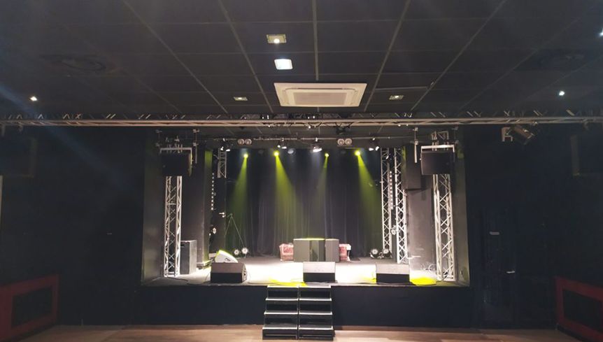 modern office interior workspace